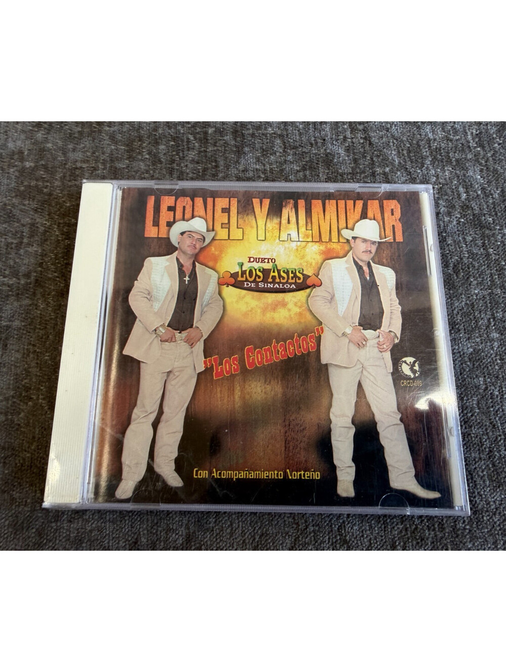 Leonel y Almikar Dueto Los Ases De Sinaloa Los Contactos CD 2001 Centenario